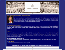 Tablet Screenshot of circus-busch.info